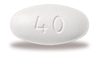 Dosing 40 milligram Lipitor Atorvastatin Calcium Pill