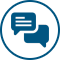 Conversation bubbles icon